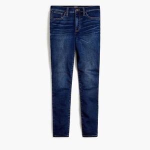 J.Crew 10" High Rise Skinny Stretch Denim Blue NWT Size 28